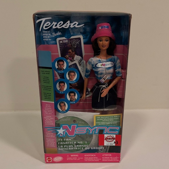 Barbie Other - Barbie NSYNC fan Doll